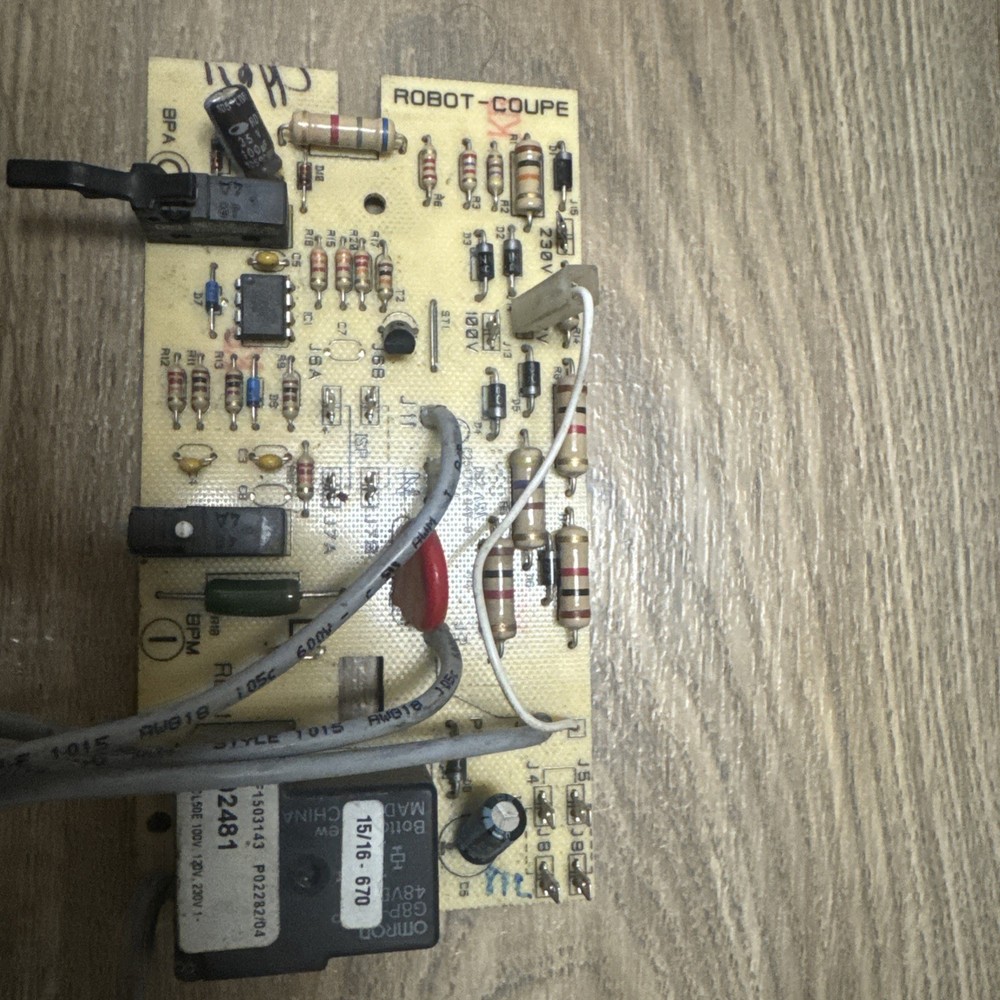 Robot Coupe 102481S Board, Control ( Read Description)