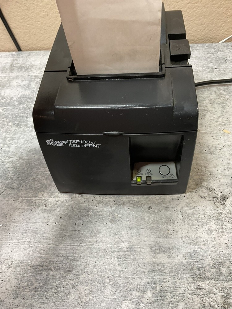 Star TSP100 FuturePRNT Receipt Printer Tested Working Future Print