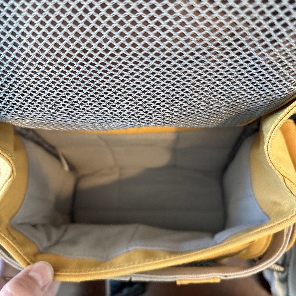 HUGGER Camera Crossbody Or Shoulder. Yellow.