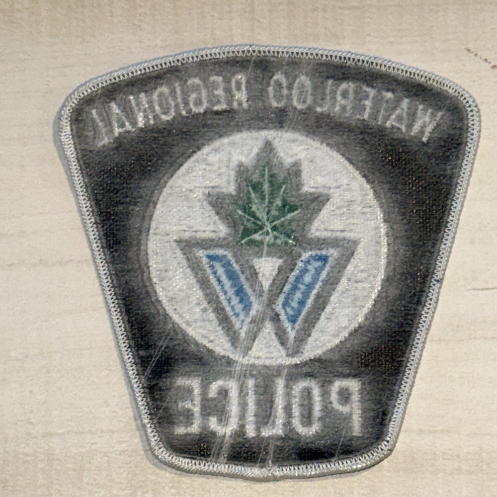 Waterloo Regional Police (Canada) Shoulder Patch from 1990s?