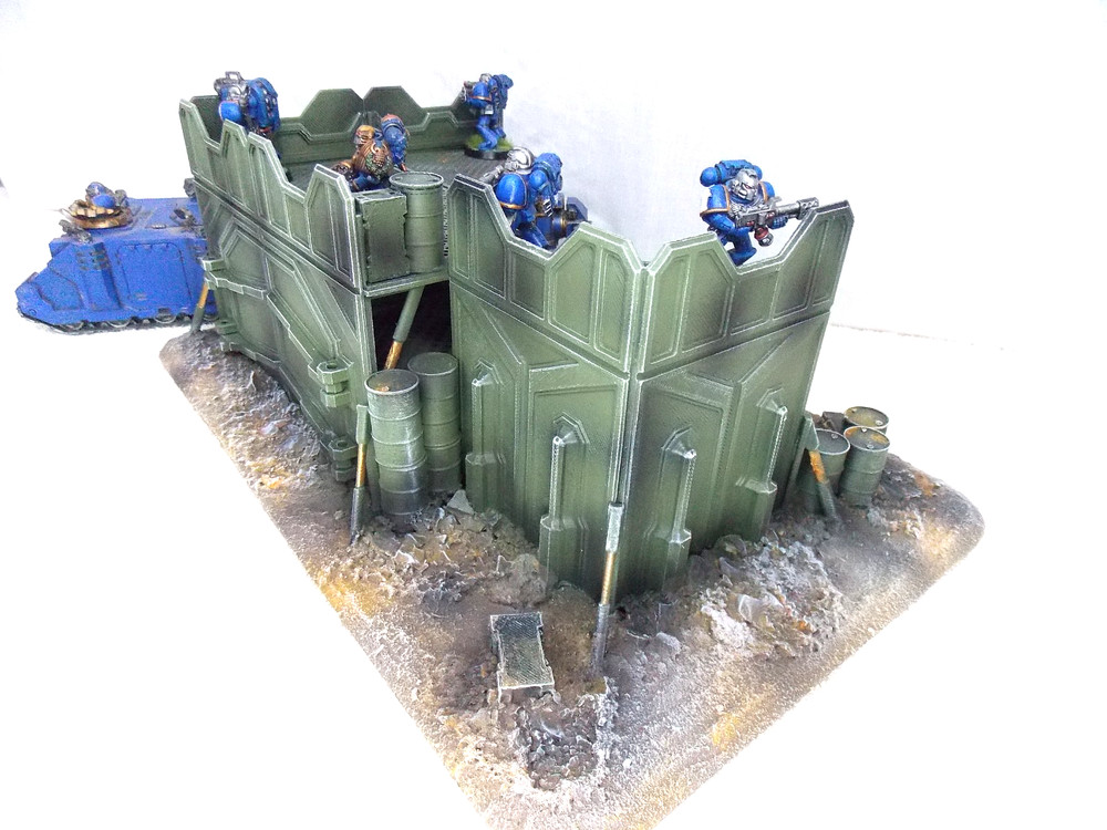 WARGAMING TERRAIN PAINTED