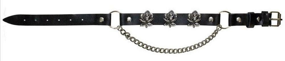 Motorcycle Boot Chains Leather Strap Various Designs Fits All Boots Stylish NEW