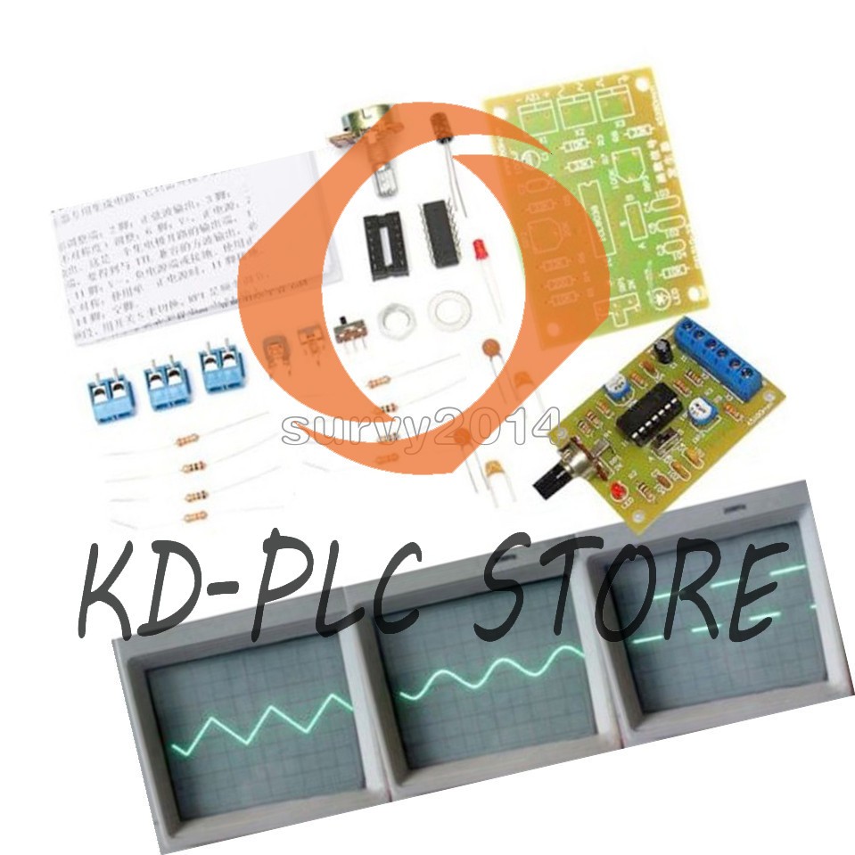 ICL8038 Function Signal Generator Module Sine Square Triangle Wave Output Kits S