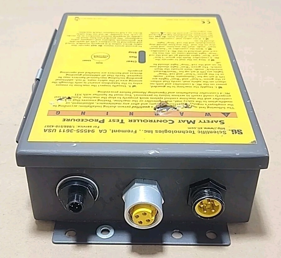 *PREOWNED* Omron Sti MC4-0001 Safety Mat Controller 24Vdc 🇺🇸 MADE + Warranty!