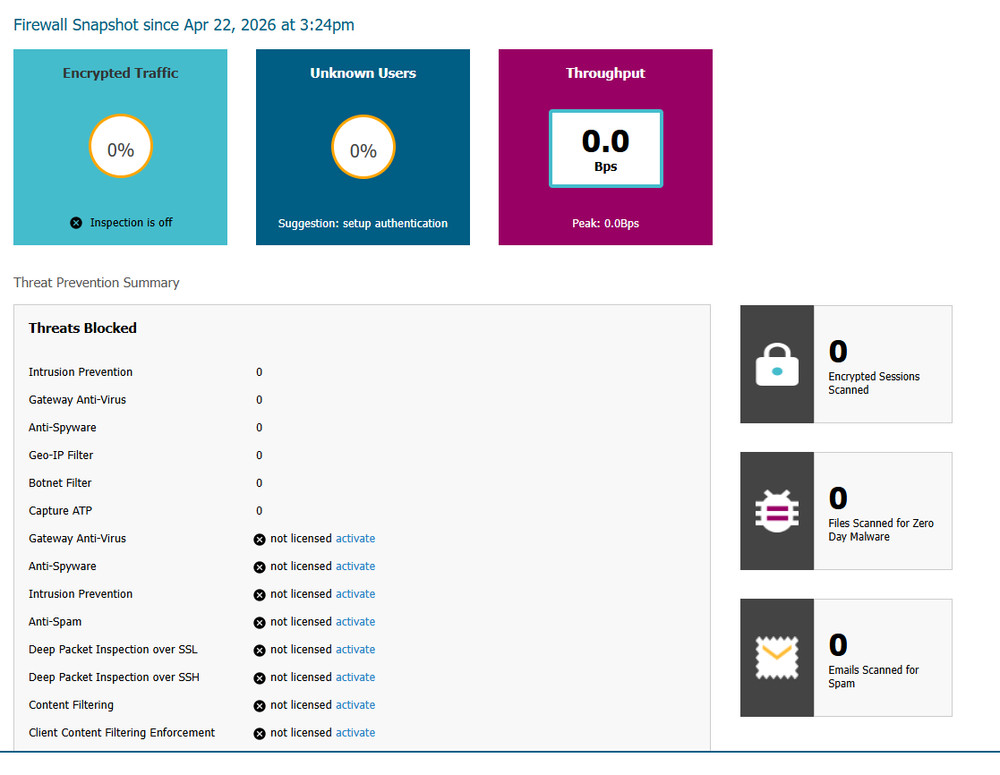 SonicWall NSA 4600 Network Security Firewall *WORKING* *READ*