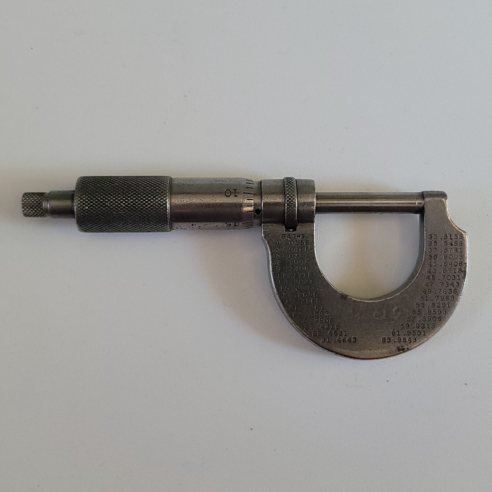 Starrett #230 0-1" Outside Micrometer .0001"