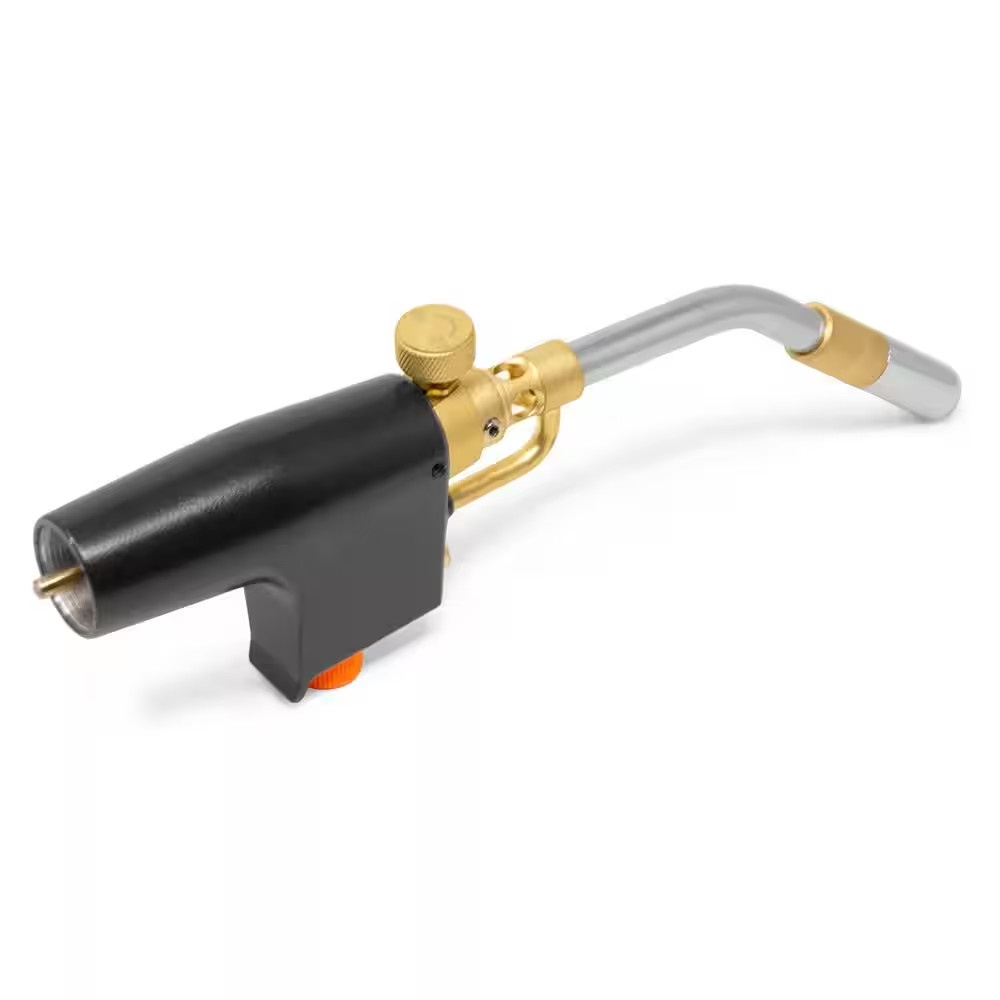 Trigger Start Propane Torch with Adjustable Flame for Welding, Grilling, and Hea