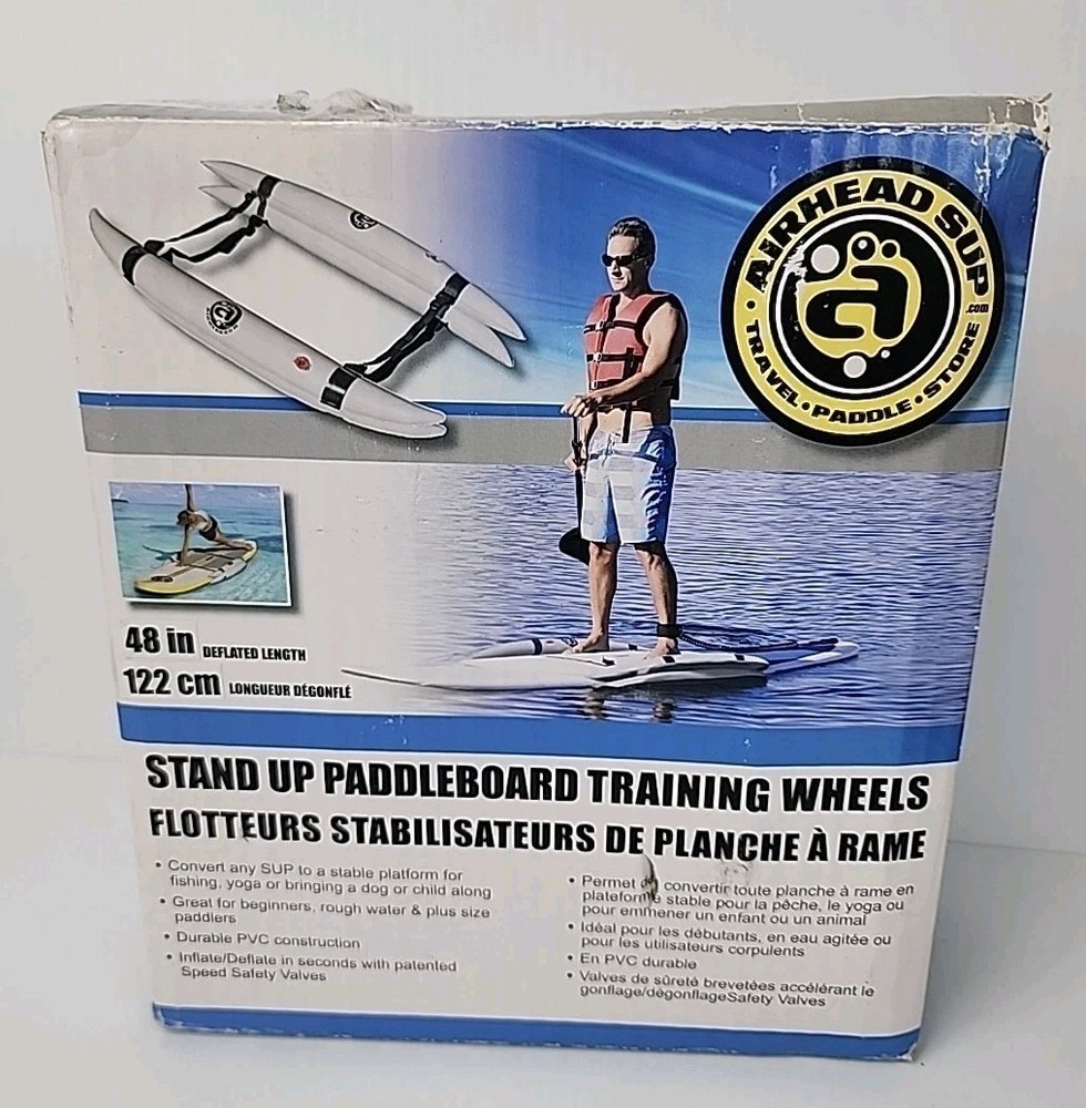AIRHEAD SUP Training Wheels Set Gray for Stand Up Paddleboard