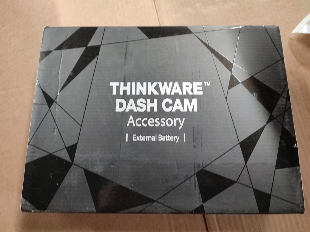 THINKWARE iVolt Mini External Dash Cam Battery (BAB-50)(Hardwiring kit required)