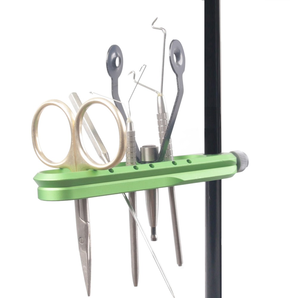 Maxcatch Fly Tying Vise Tool Bar Attachment Adjustable Caddy holder Organizer
