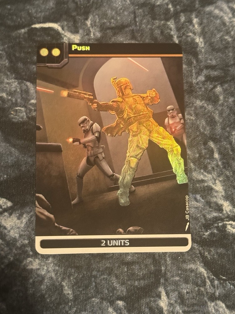 Star Wars Legion Promo Push Command Card