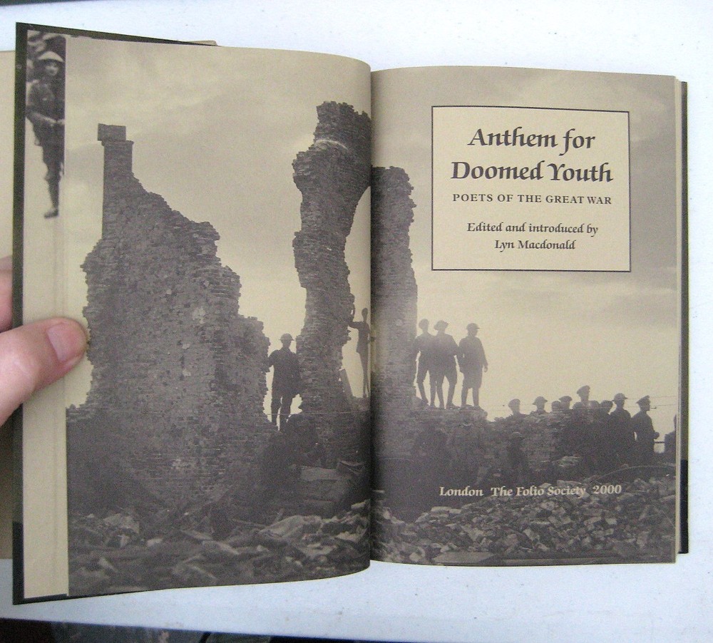 Folio Society Book Bundle, ~ WW1 x 3, 'As New'