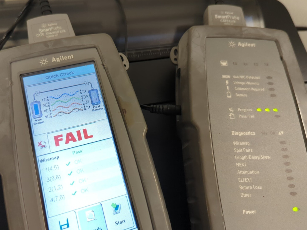 Agilent WireScope 350 Main + DuoRemote + 2 SmartProbes — Fully Functional TESTED