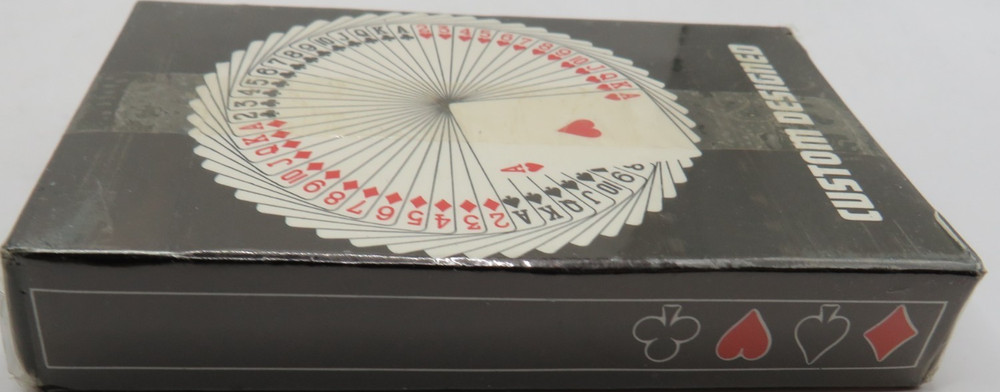 Advertisement Warning Honeywell Protective Services - Playing Cards