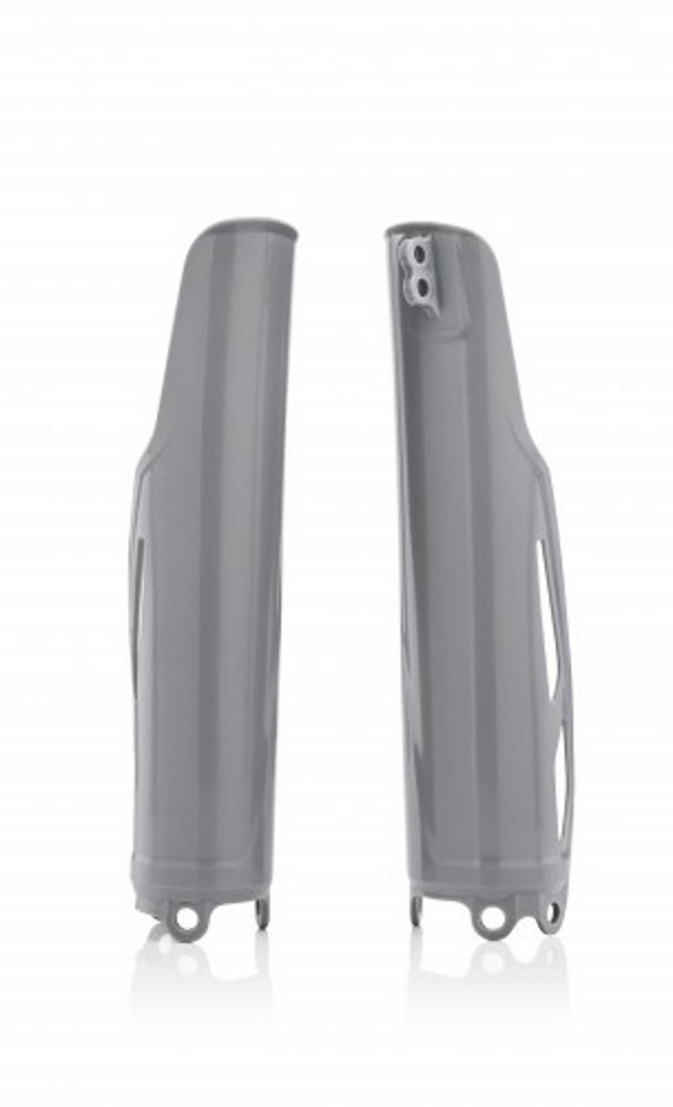 Acerbis 2736240011 Lower Fork Covers - Gray Gray