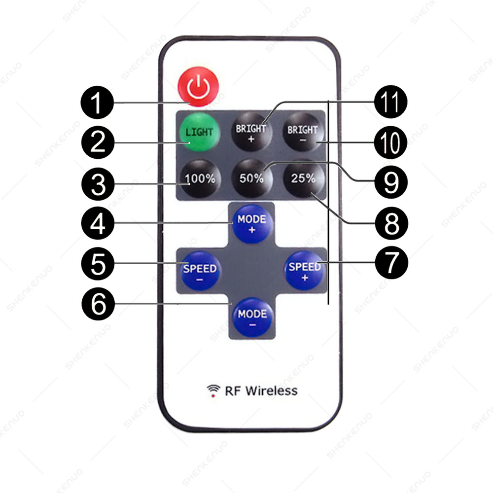 Bar Billiard Pool Table Bumper LED Blue Colour Changing Lights Remote Controlled