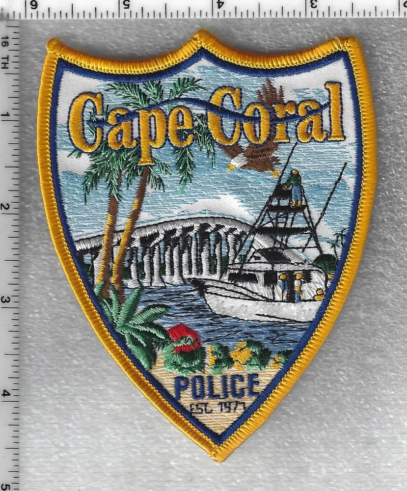 Cape Coral Police  (Florida)  Shoulder Patch