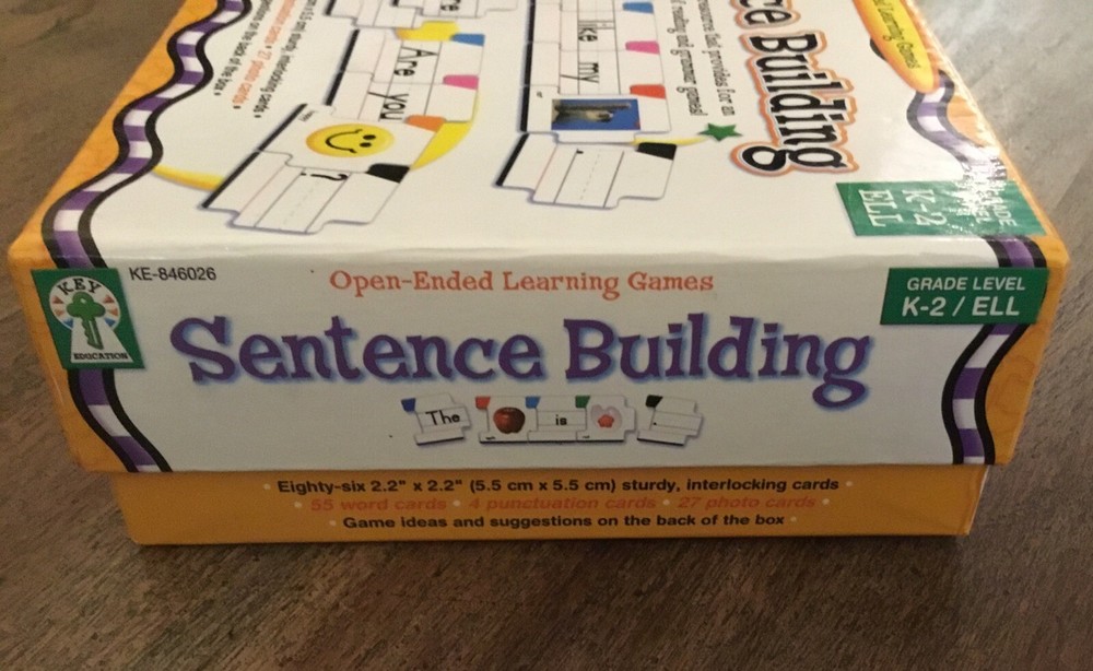 Key Learning Sentence Building Open-Ended Learning Game for Grade K-2