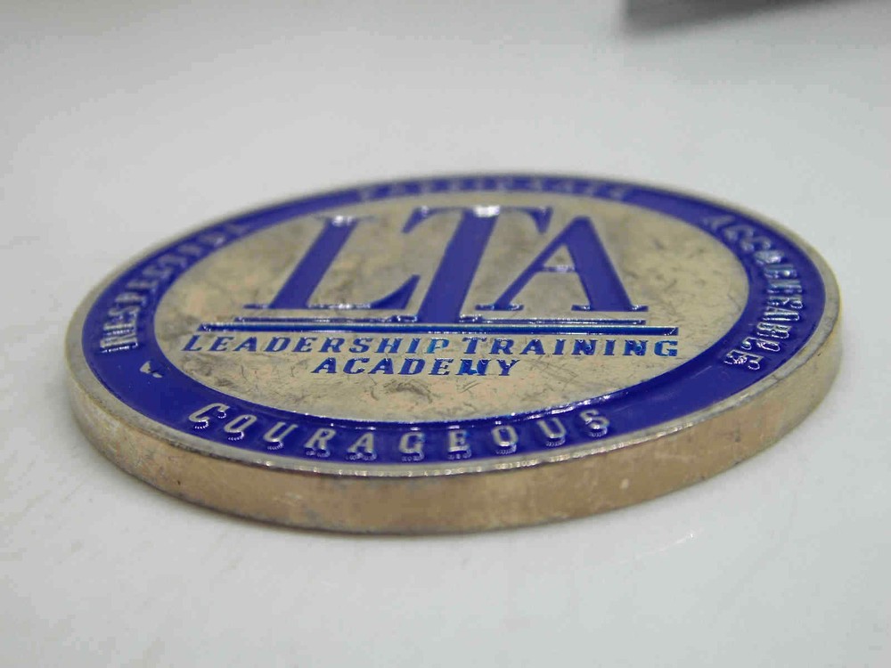 LEADERSHIP TRAINING ACADEMY CHALLENGE COIN