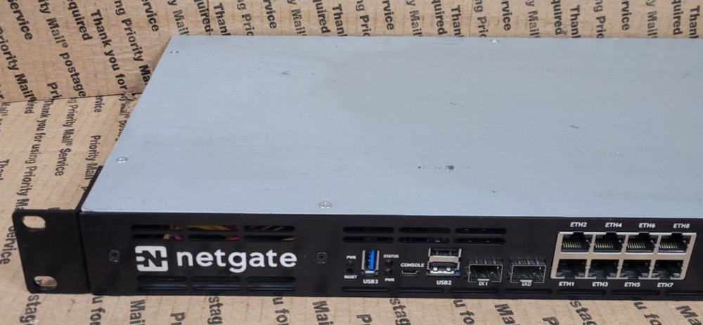 Netgate XG-7100-1U pfSense Security Gateway W/RACK EARS (TESTED)