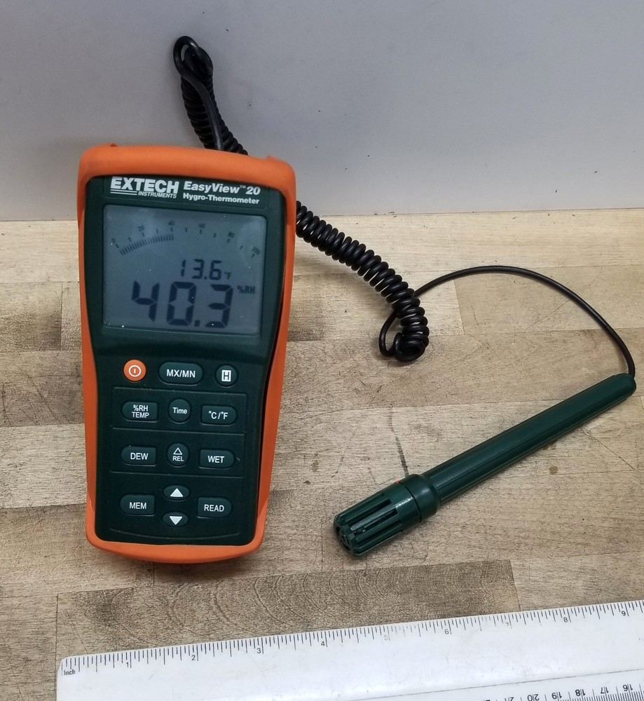 Extech Easyview 20 Hygro Thermometer Humidity Temperature Sensor