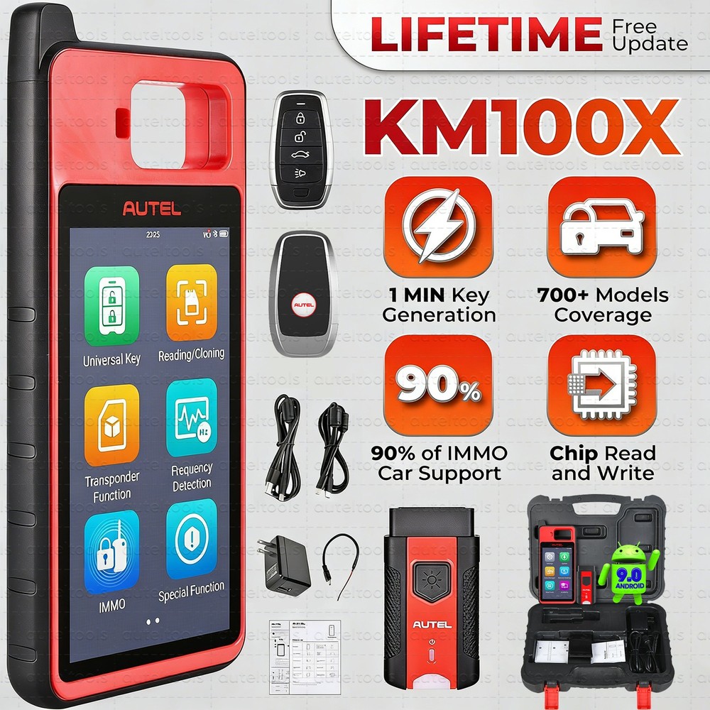2026 Autel MaxiIM KM100 KM100X Key Fob Programming Tool Programmer Immobilizer