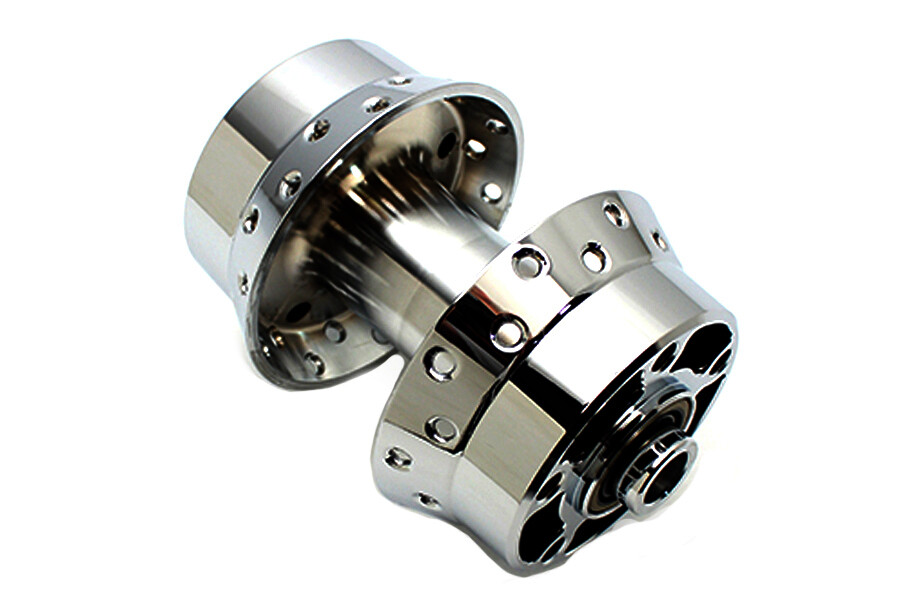Chrome Rear Wheel Hub fits Harley Davidson