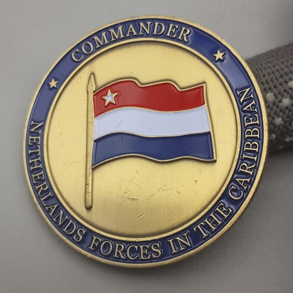 Commander Netherlands Forces in the Caribbean Challenge Coin