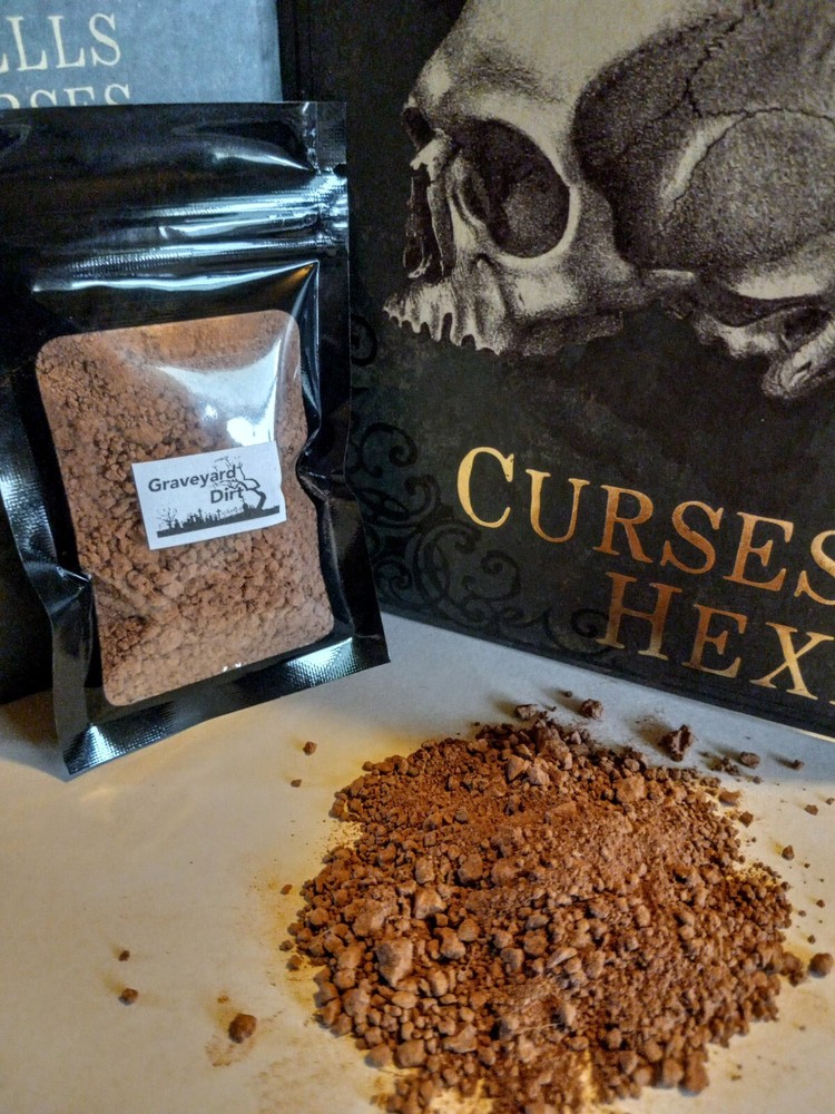 Authentic Graveyard Dirt 1oz~Witchcraft, Voodoo, Casting