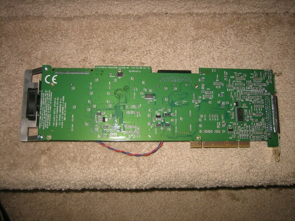 Leitch Digital Processing System 743-190 Rev12L DPS RealityBoard PCI Card ALTERA