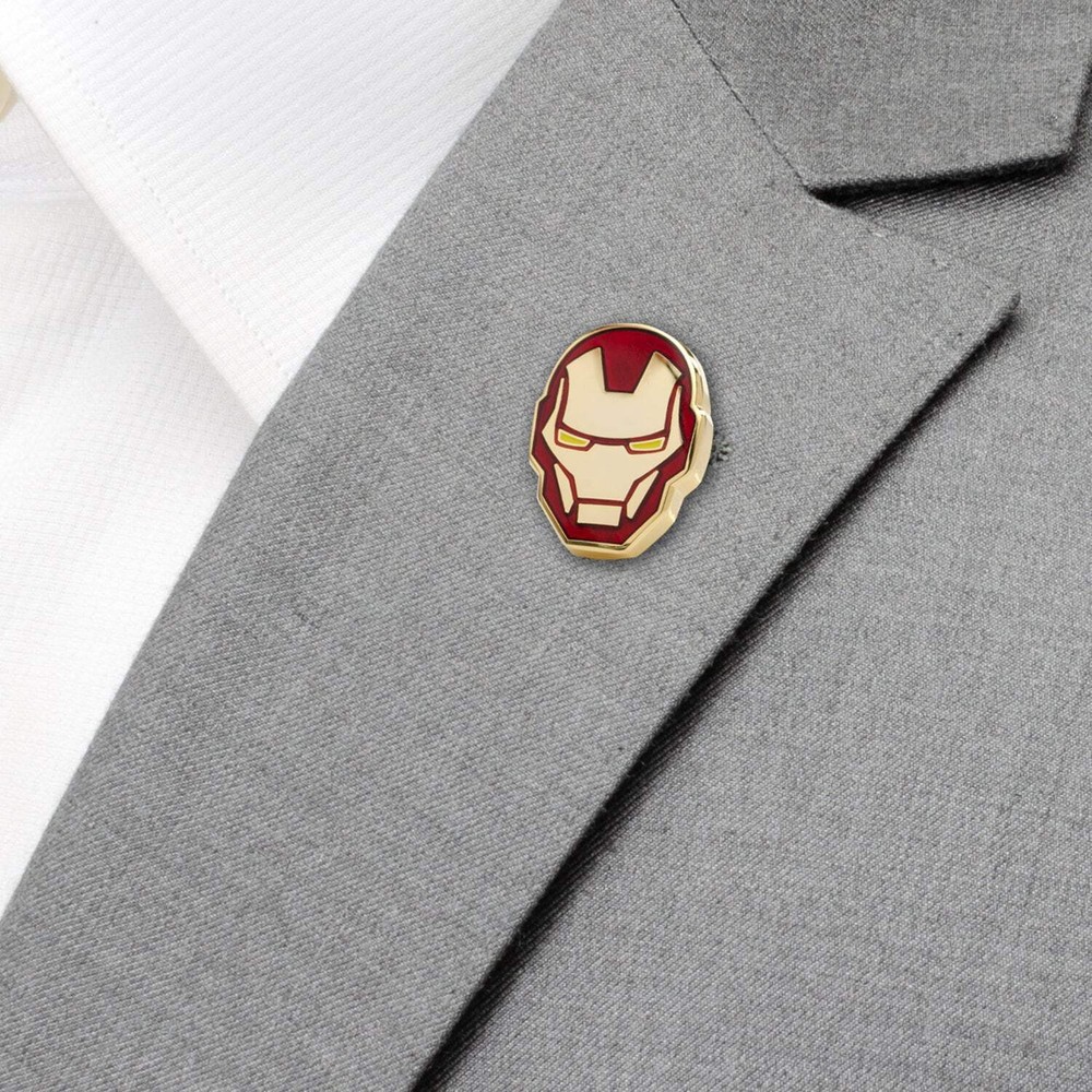 Marvel Iron Man Helmet Lapel Pin
