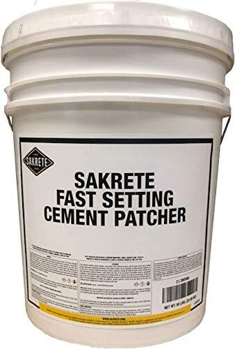 Sakrete Fast Setting Cement Patcher (50 Pound, Pail)