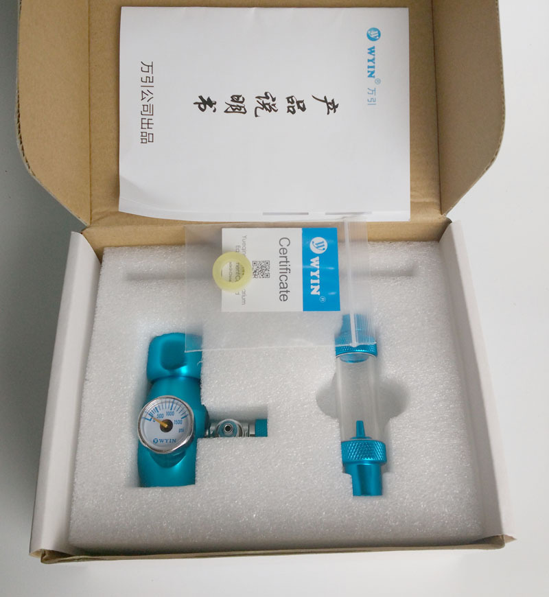 Aquarium tank CO2 Pressure Regulator System with Bubble Counter CHECK VALVE