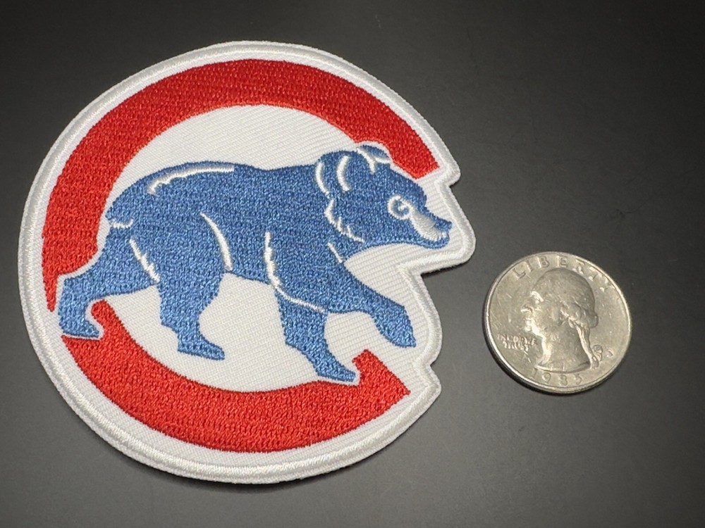 Chicago Cubs Embroidered Iron On Patch