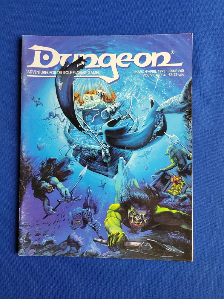Dungeon Magazine Issue #40
