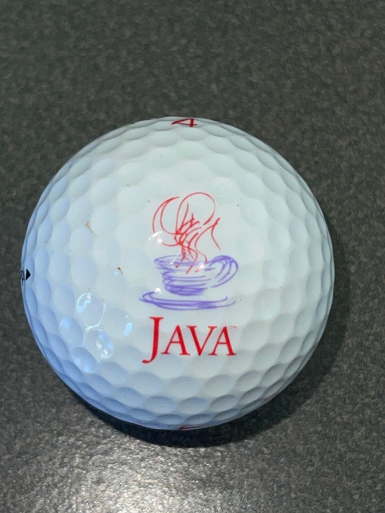 Java Logo Golf Ball (A-3-11) Collectible Ball