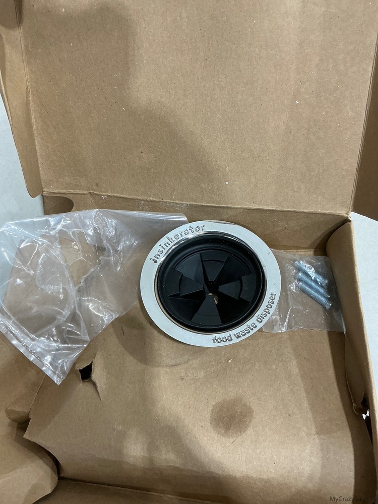 InSinkErator EVOLUTION 0.75HP 3/4 HP, Advanced Series, Red