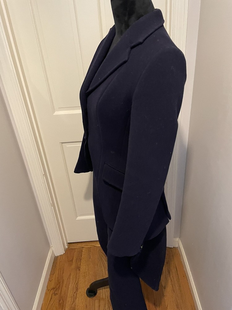 Langston & Sons Navy Side Saddle Habit Jacket Apron