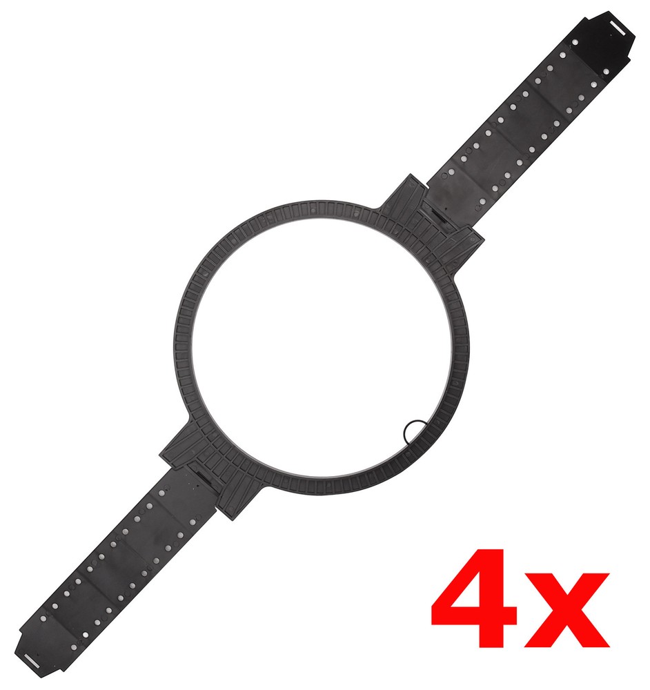 4 Pack - Pre-Construction Rough-In Bracket Kit for 6.5" In-Ceiling Speaker