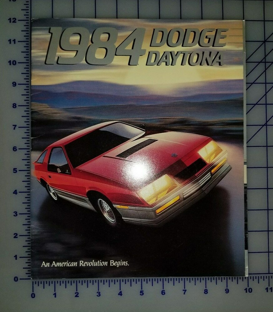 1984 Dodge Daytona Brochure