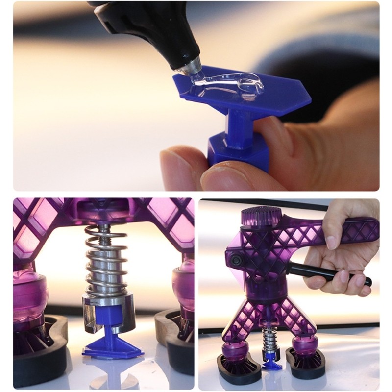 Dent Removal Tool Car Body Dent Remover Tabs Maintenance Tool Pulling Tab