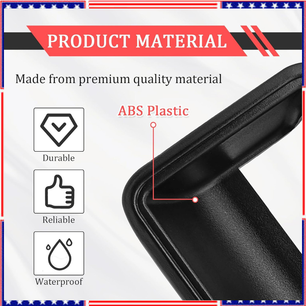 1988-2000 Chevy Pickup Black Outer Tailgate Handle Tail Gate Liftgate -