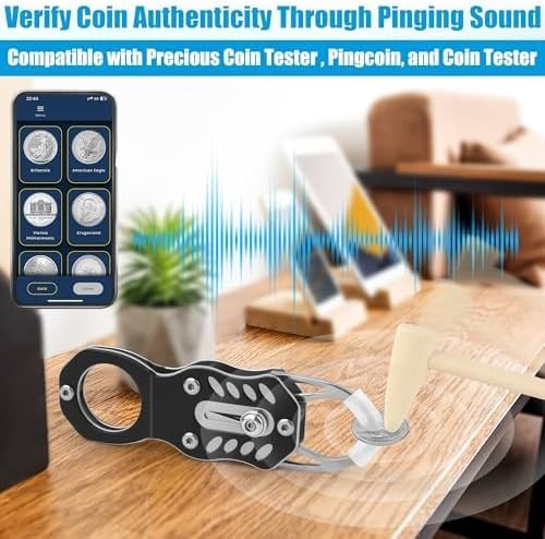 Professional Silver and Gold Coin Testing Kit with Accessories