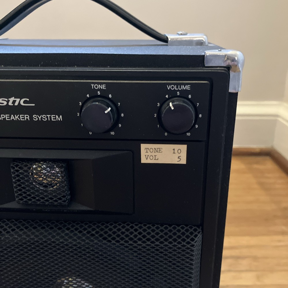 Realistic Portable Amplified Speaker System MPS-20