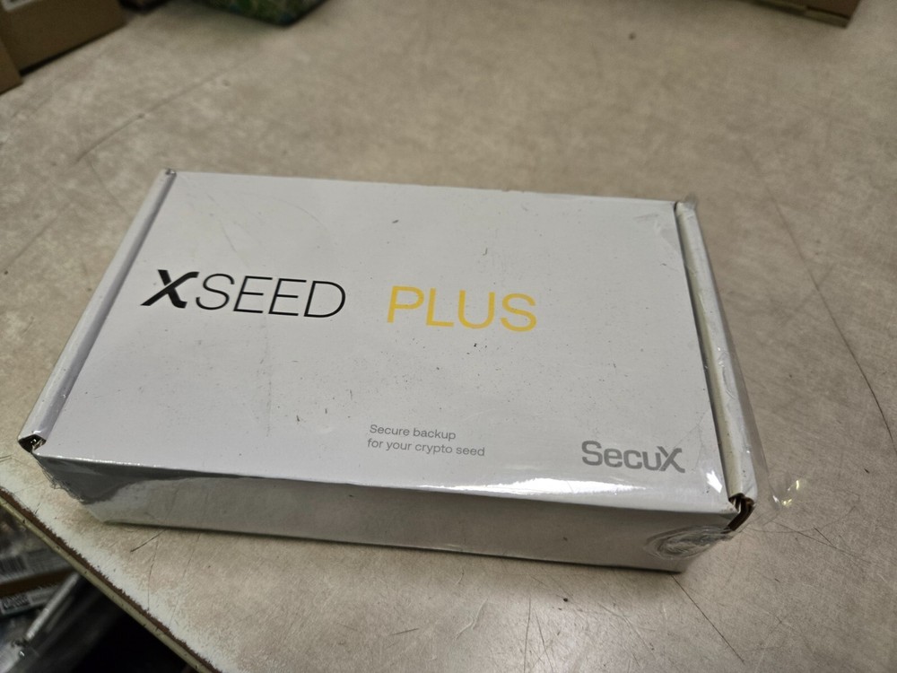 SecuX – XSEED Plus - Secure Bitcoin Wallet Crypto Seed Storage Steel Plates (...