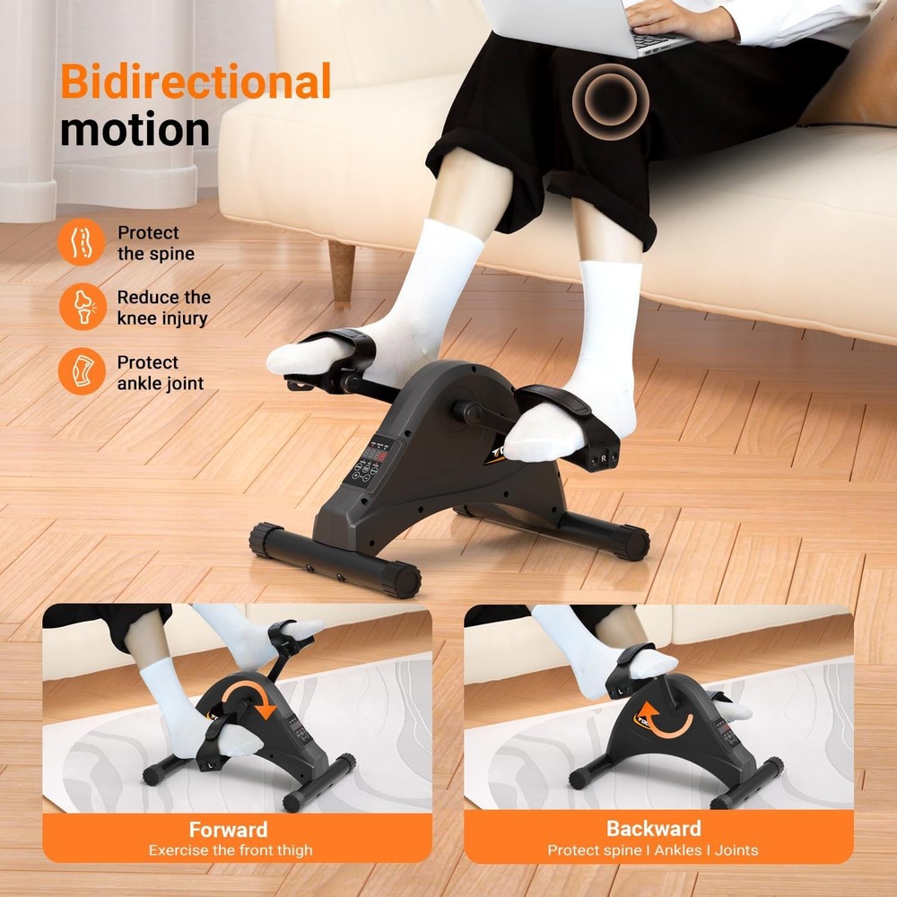 Under Desk Pedal Exerciser Mini Motorized Physical Therapy
