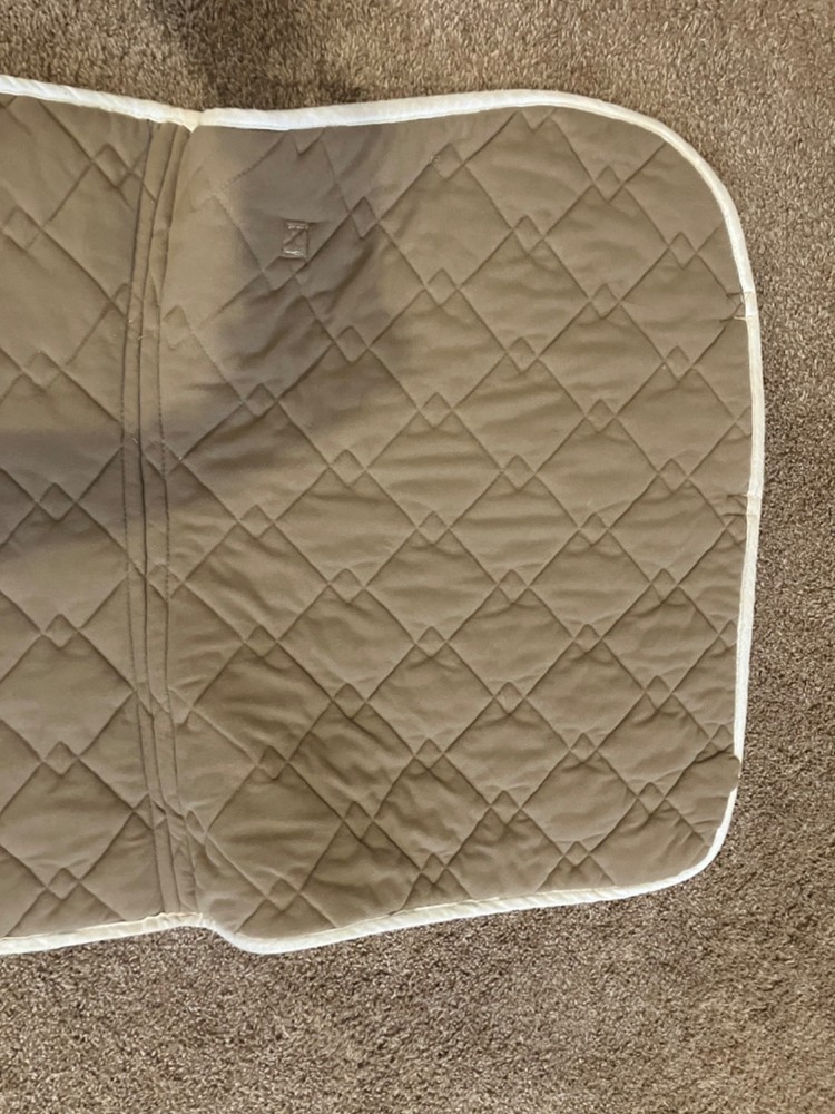 Roma white all purpose wick easy full size saddle pad