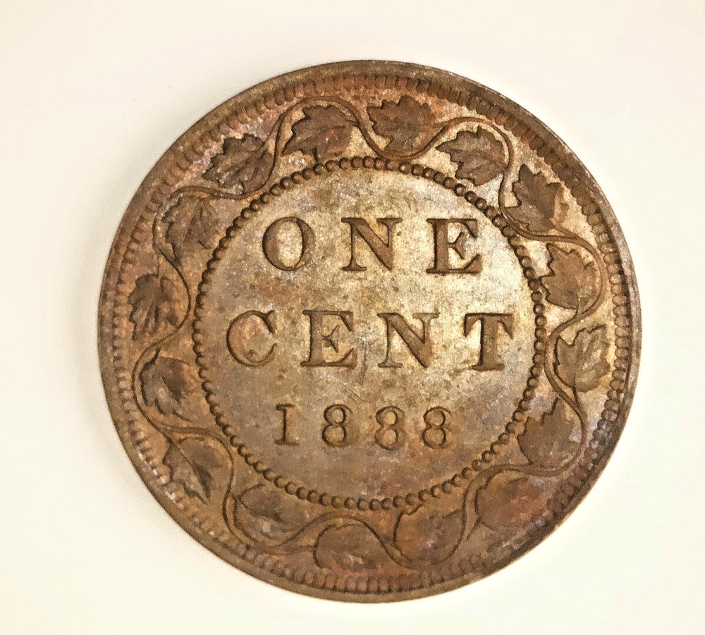 1888 CANADA LARGE CENT ~ SCARCE UNCIRCULATED