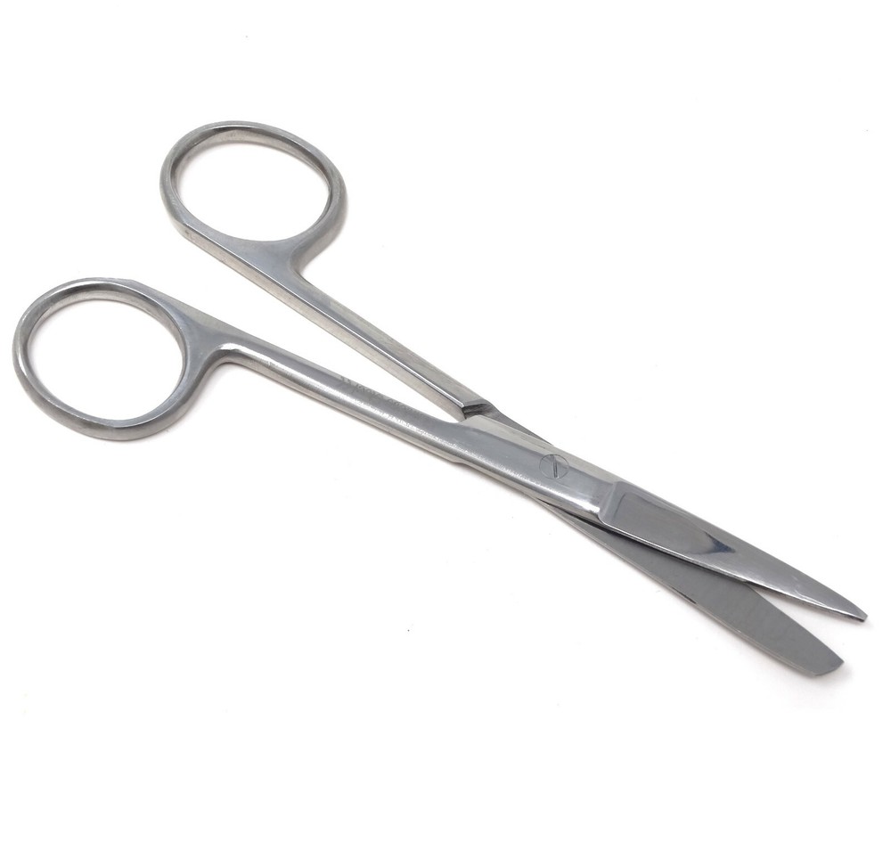 1 Operating Dissecting Dressing Scissors 5.5" Straight SHARP BLUNT Surgical
