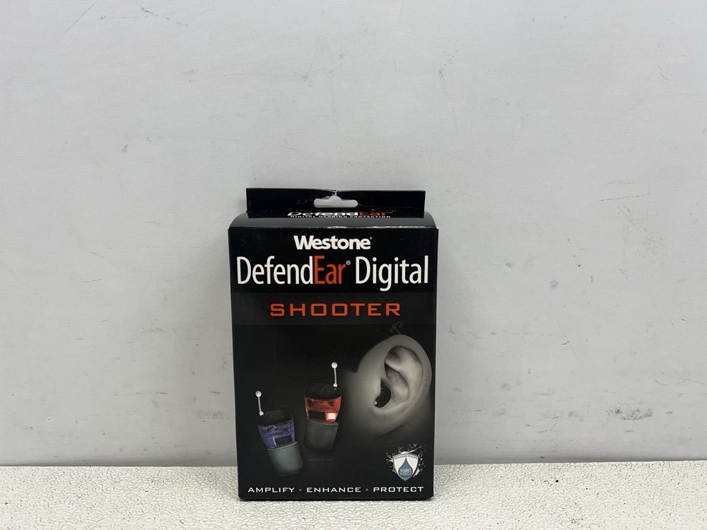 Westone - DefendEar Shooter Protection, Electronic - Black -